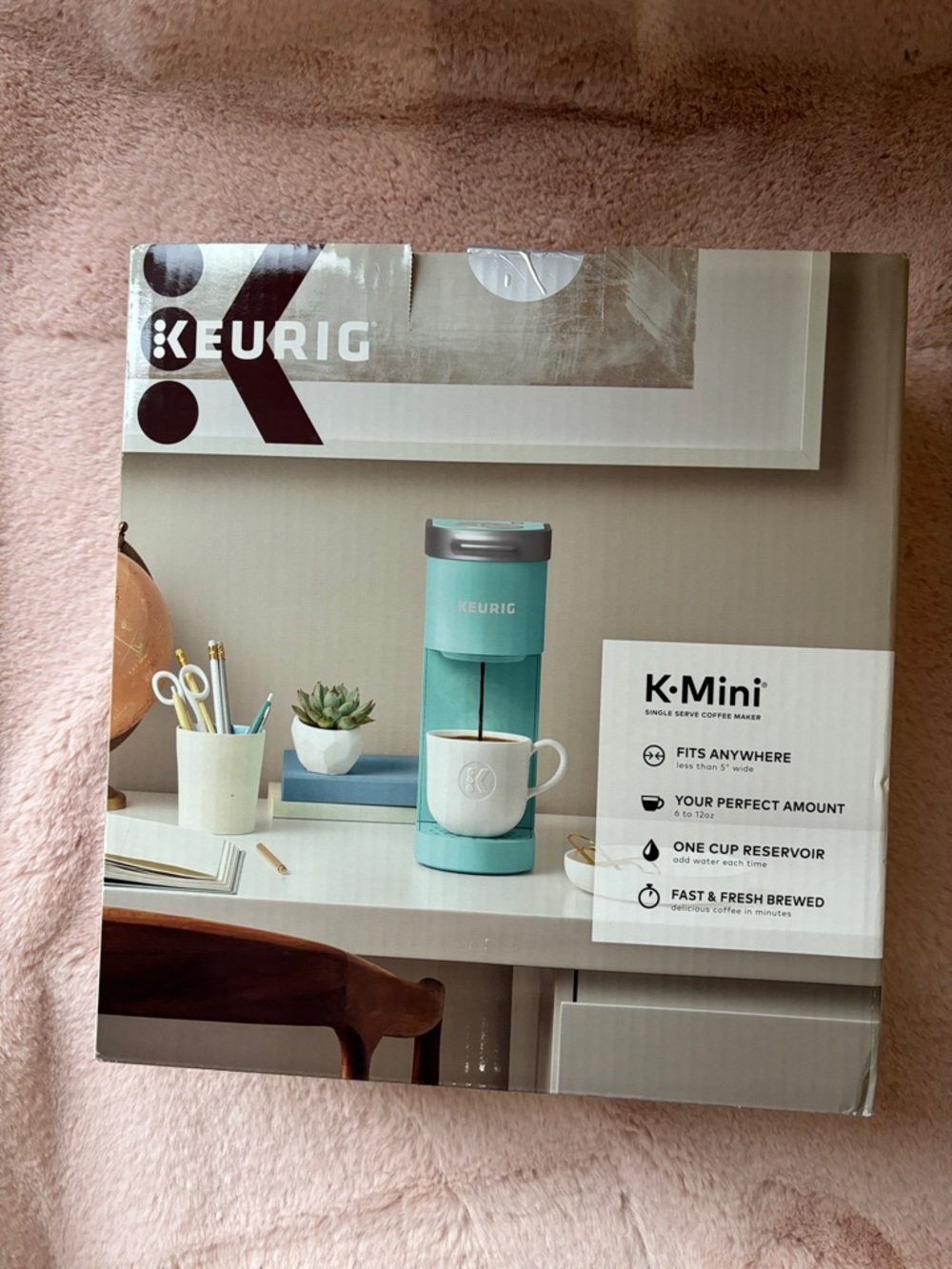 Keurig K-Mini Single Serve Coffee Maker - Teal Blue